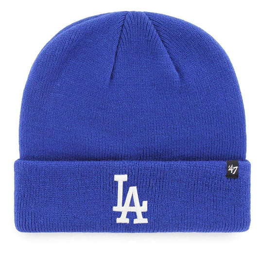 '47 Brand Los Angeles Dodgers Raised Knit Beanie - Royal Blue