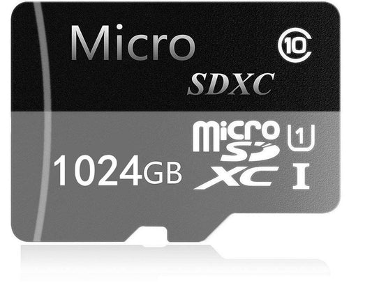 Micro SD Card 1TB Micro SD SDXC High Speed Class 10 Memory Card  with Adapter