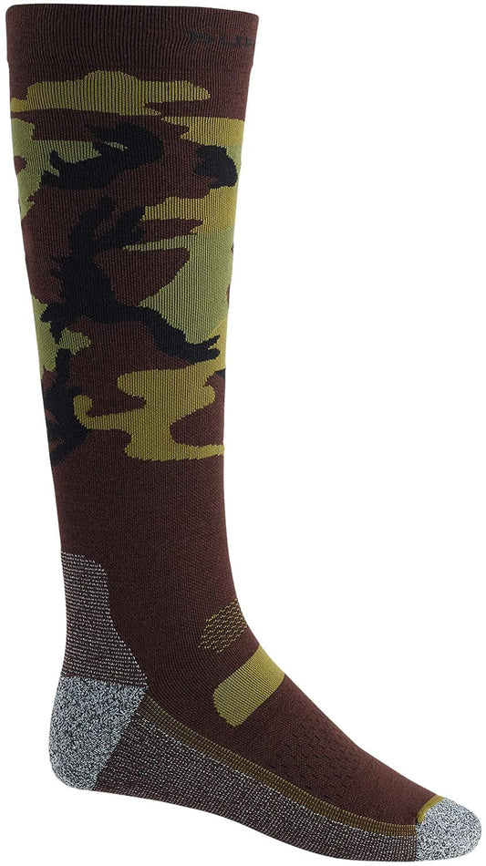 Burton Mens Performance Ultralight Sock, Camo, Small