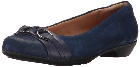 Softspots Women's Posie Navy Suede 10 E US