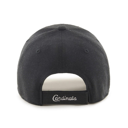 47 Louis Cardinals Mens Womens MVP Adjustable Velcroback Black White Hat One Size