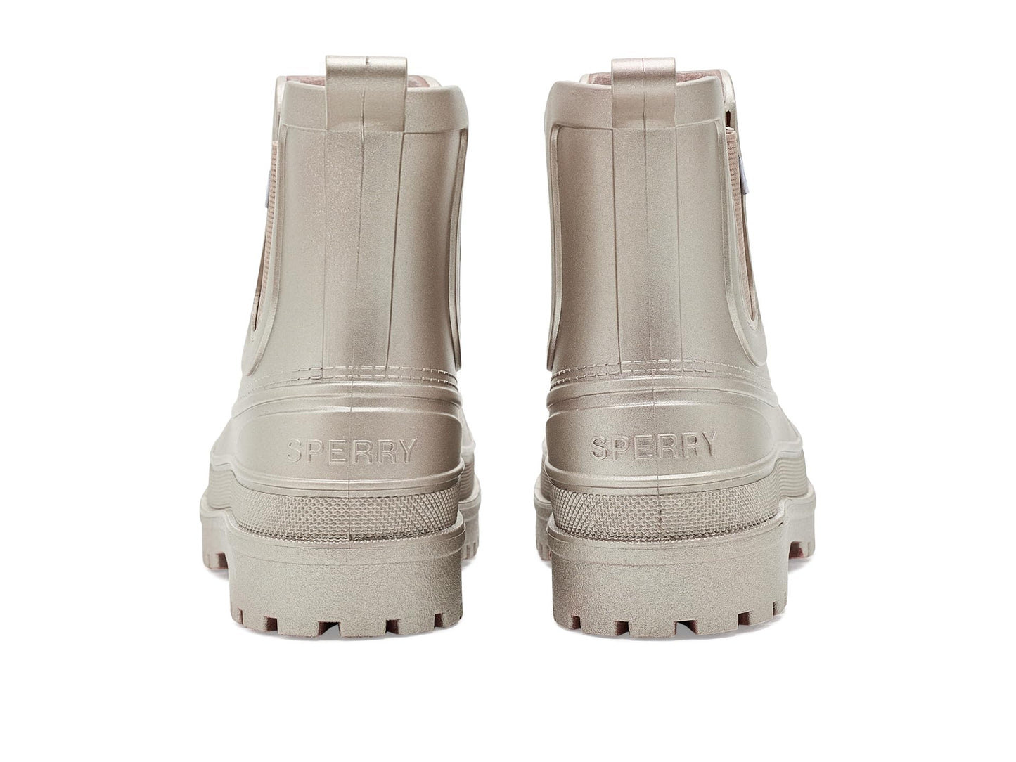 Sperry Girls Port Chelsea Boots (Little Kid/Big Kid) Rose Gold 2 Medium Little Kid