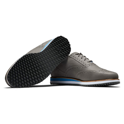 FootJoy Women's Sport Retro Previous Season Style Golf Shoe, Black/Black/Black, 5.5