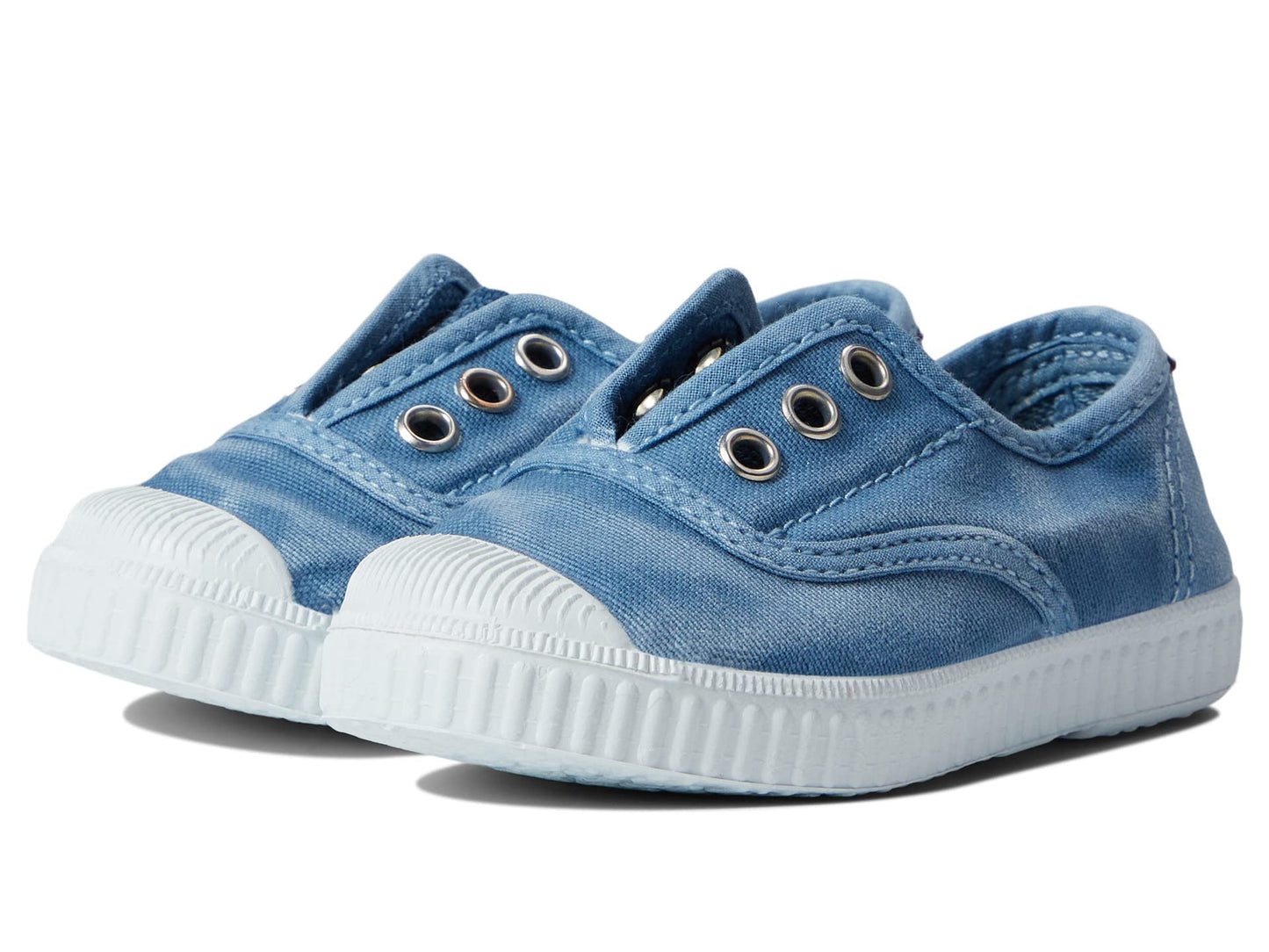 Cienta Kids Shoes 70777 Shoes for Kids and Toddlers – Textile Upper – Breathable Lining – Round Toe Washed Denim 1 33 (US 2.5 Little Kid) M