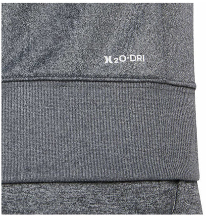 Hurley Boys' Solar Pullover Hoodie (Gray/DK Gray, X-Large)