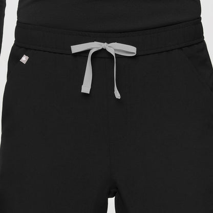 FIGS Tansen Jogger Scrub Pants for Men - Black, Short M