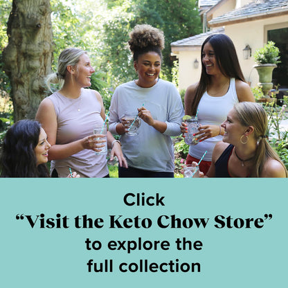 Keto Chow | Electrolyte Hydration Drops | Keto Diets & Intermittent Fasting | Immune Support | Gluten & Sugar Free | Paleo | Sodium, Magnesium, Potassium & Trace Minerals | Unflavored | 8.3 fl oz