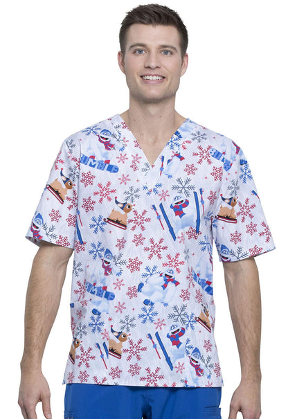 Tooniforms Men & Women Scrubs Top V-Neck Unisex Fit