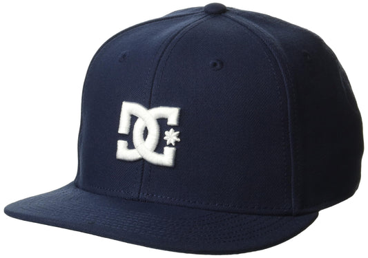 DC Men's Empire Snapback Cap, Navy Blazer, One Size
