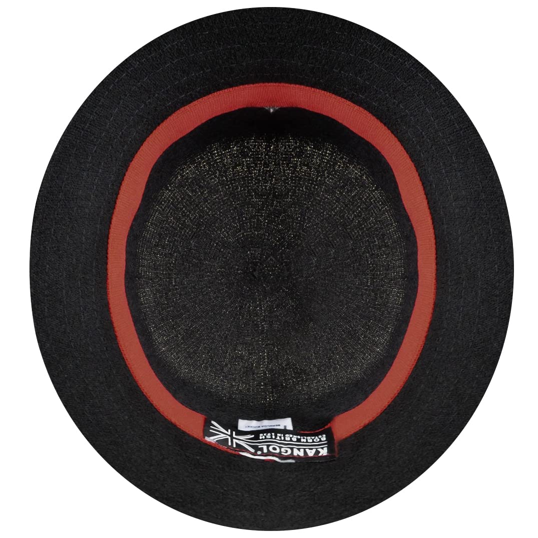 Kangol Bermuda Bucket Hat Black, Medium