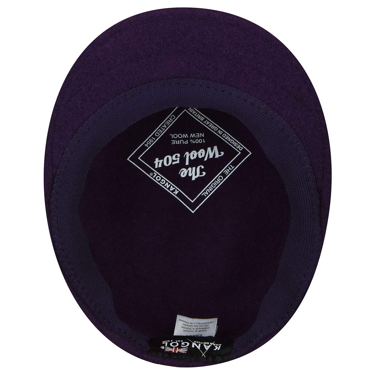 Kangol USA Wool 504 - Velvet/M Velvet, Medium