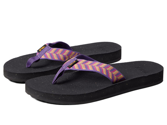 Teva Women's Reflip Sandal, Retro Geometric Imperial Palace, 6