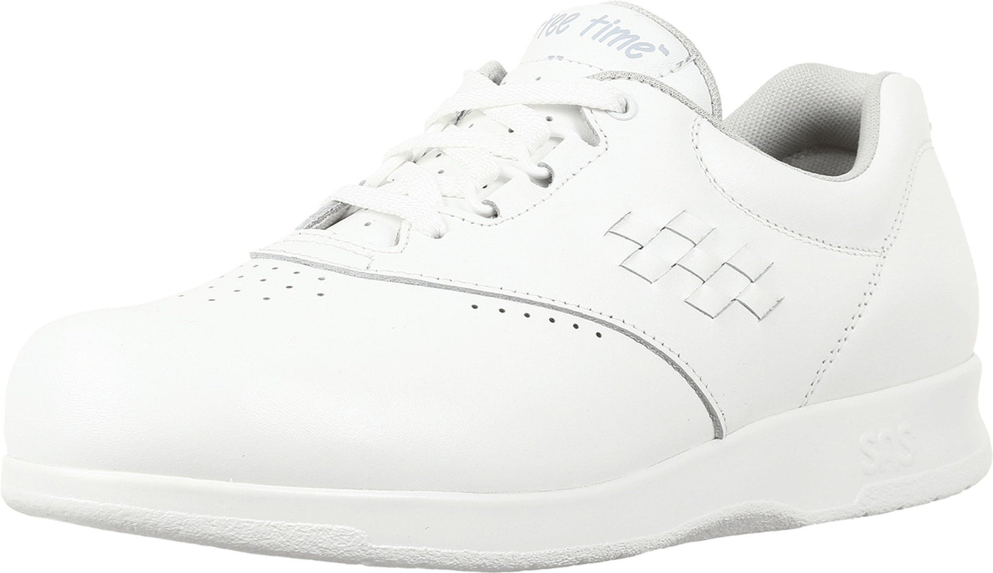 SAS Free Time Comfort Walking Shoe White 4.5 M (M) (B)