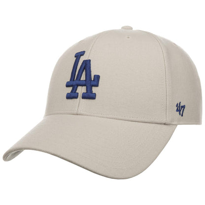 '47 Brand Los Angeles Dodgers Cap B-MVP12WBV-BN, Unisex, czapki z daszkiem, Beige/Blue,
