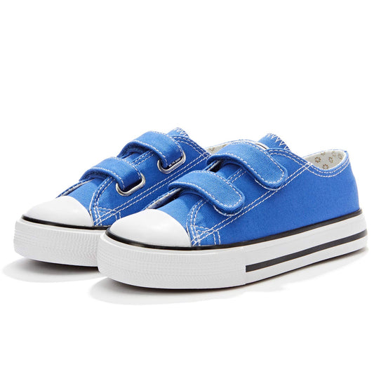 Weestep Toddler Little Kid Boy and Girl Classic Adjustable Strap Sneaker