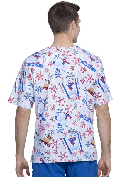 Tooniforms Men & Women Scrubs Top V-Neck Unisex Fit