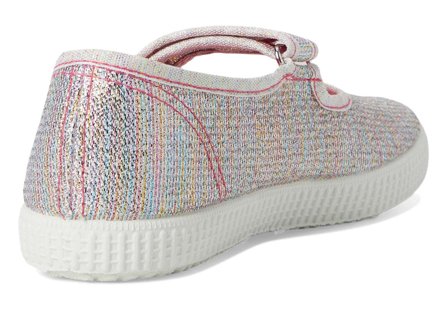 Cienta Kids Shoes – Ideal for Toddlers & Little Kids – Hook & Loop Strap Closure – Textile Lining – Rubber Outsole (Infant/Toddler/Little Kid/Big Kid) Multi Glitter 26 (US 9 Toddler) M