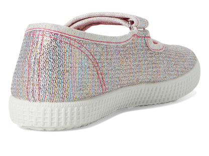 Cienta Kids Shoes – Ideal for Toddlers & Little Kids – Hook & Loop Strap Closure – Textile Lining – Rubber Outsole (Infant/Toddler/Little Kid/Big Kid) Multi Glitter 26 (US 9 Toddler) M