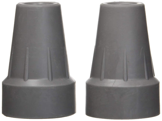 Medline G00842 Guardian Super Crutch Tip, Gray, 7/8 Inch