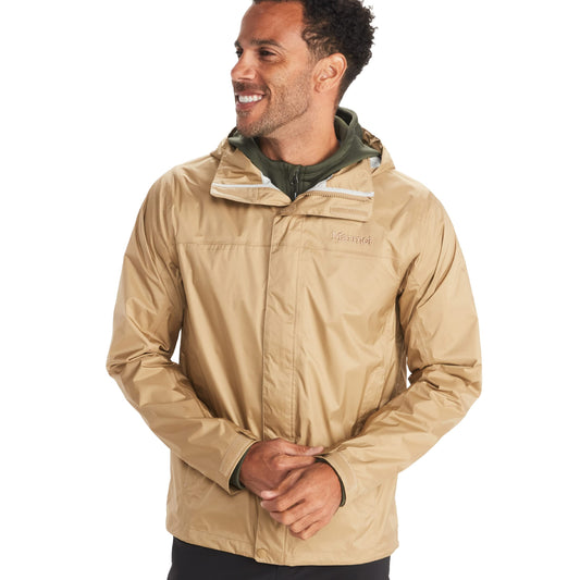 MARMOT Men's PreCip Eco Jacket | Breathable, Recycled, Waterproof, Shetland, Large