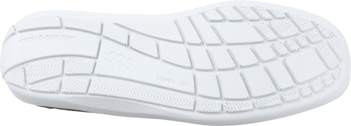 SAS Catalina Lace Up Boat Shoe Navy 6 W - Wide (C)