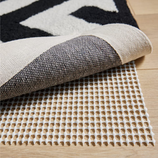 The Original Gorilla Grip Extra Strong Rug Pad Gripper, 8 FT Round, Grips Keep Area Rugs in Place, Thick Slip and Skid Resistant Pads for Hard Floors Under Carpet Mat Cushion and Hardwood Protection