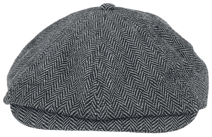 Brixton Brood Snap Cap Grey/Black MD (7 1/4)