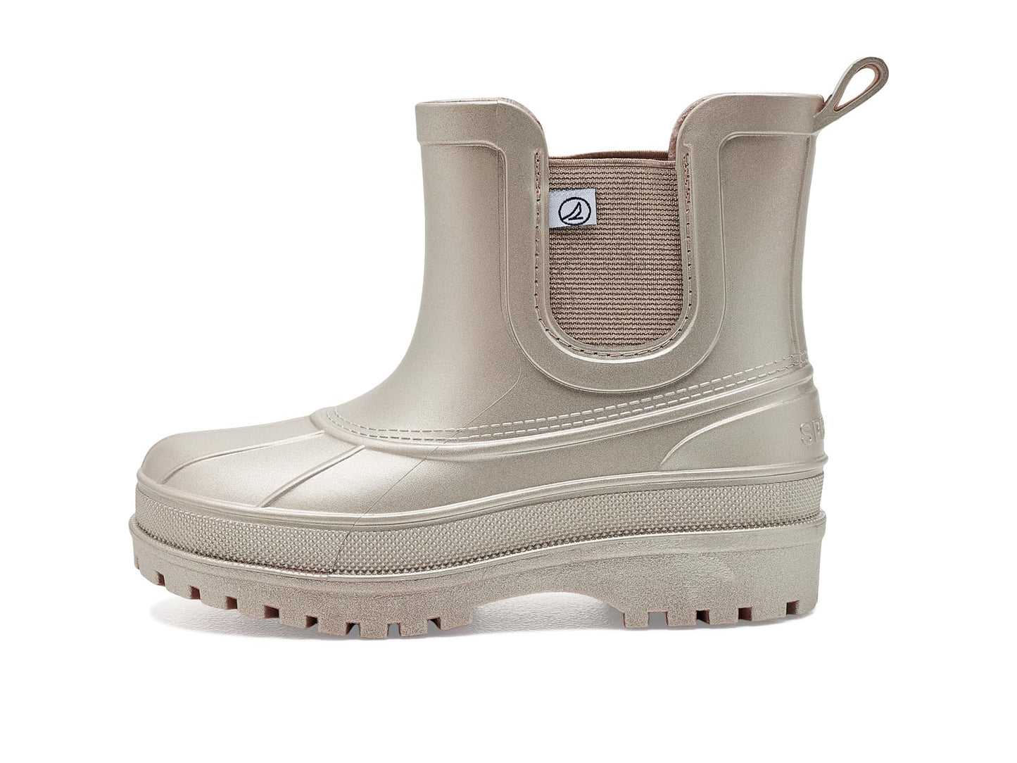 Sperry Girls Port Chelsea Boots (Little Kid/Big Kid) Rose Gold 2 Medium Little Kid