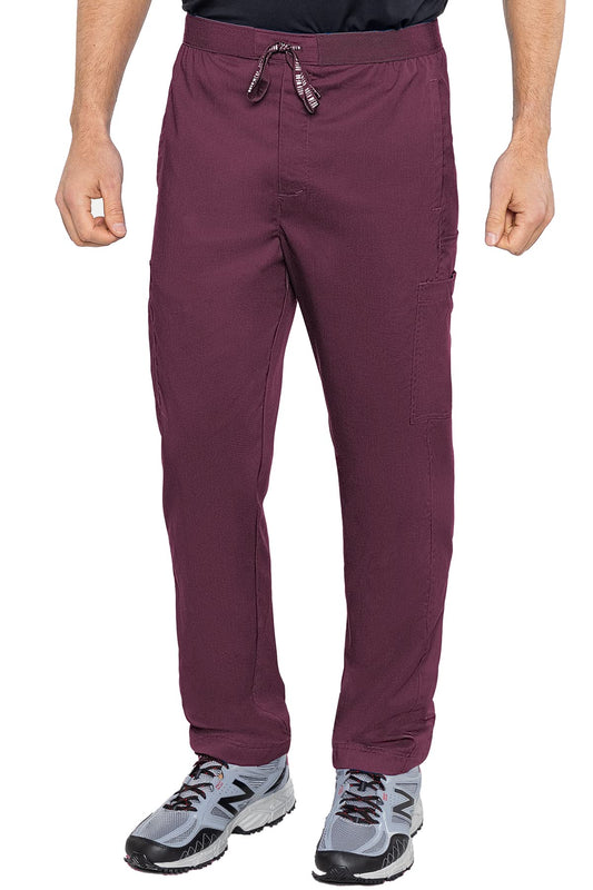Med Couture RothWear Men's Hutton Straight Leg Pant, Wine, XXX-Large
