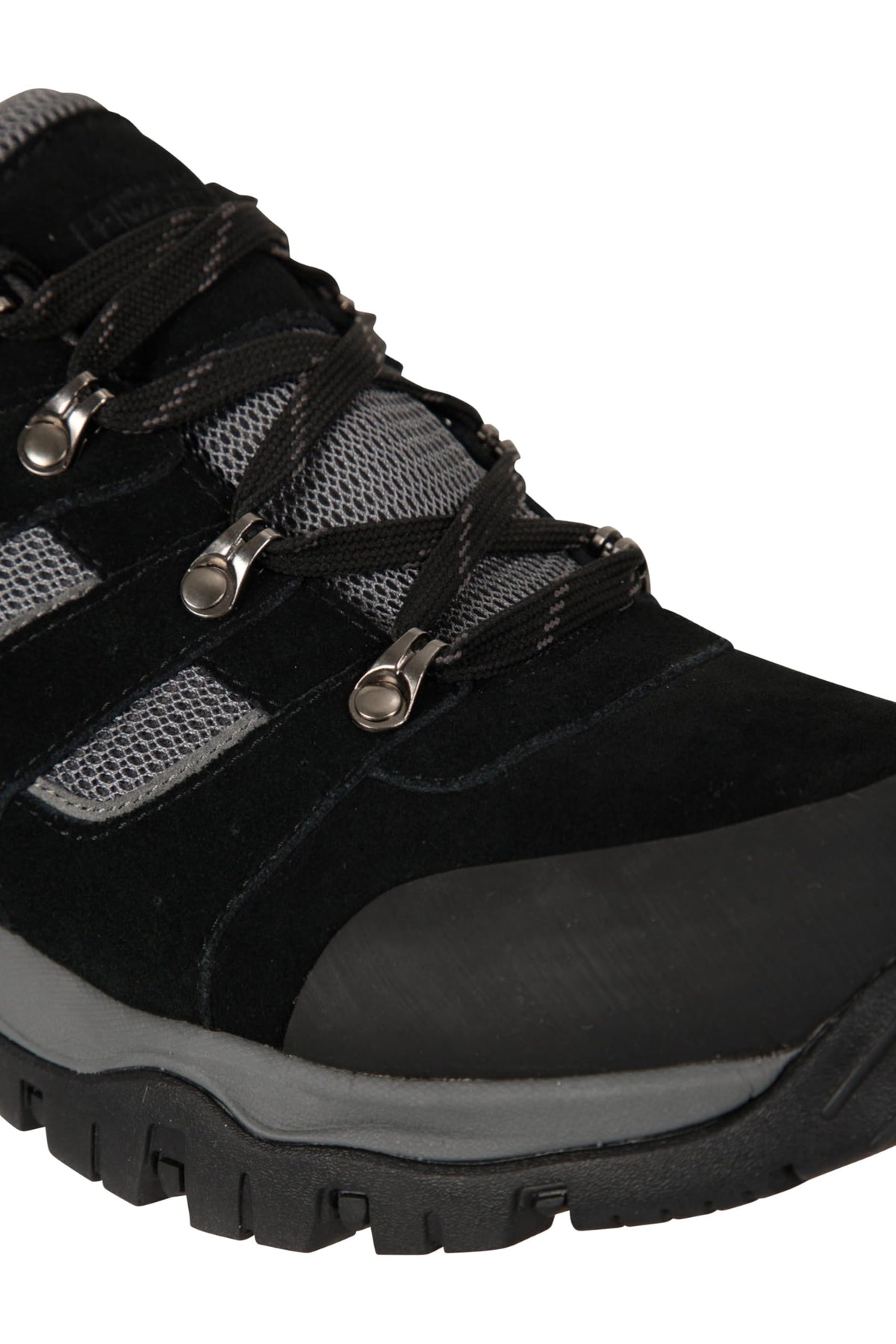 Mountain Warehouse Voyage Mens Waterproof Walking Shoes Jet Black Mens Shoe Size 7 US