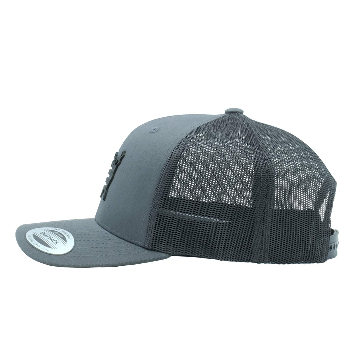 The Pride American Flag Hat Men Women Trucker Baseball Snapback Premium Patch Designed in USA (Map-ch-ch-Matte)