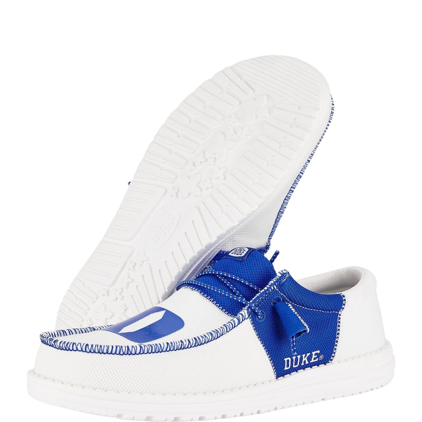 HEYDUDE Men's Wally Tri Duke - Duke White/Blue
