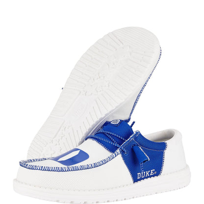 HEYDUDE Men's Wally Tri Duke - Duke White/Blue