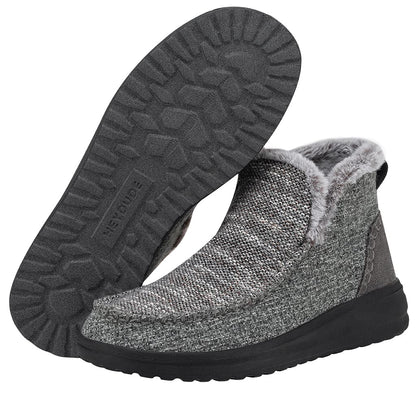 HEYDUDE Women's Denny Sleet Size 8 | Women’s Shoes | Women’s Casual Boots | Comfortable & Light-Weight