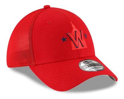 New Era Washington Nationals 39THIRTY 2022 Batting Practice BP Stretch Fit Cap, Hat (as1, Alpha, s, m) Red