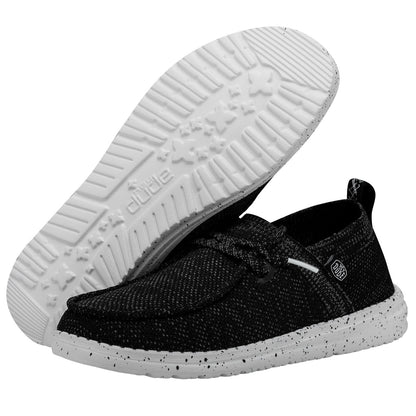HEYDUDE Women's Wendy Halo Stone White Size 11 | Women's Shoes | Women's Slip On Shoes | Comfortable & Light-Weight