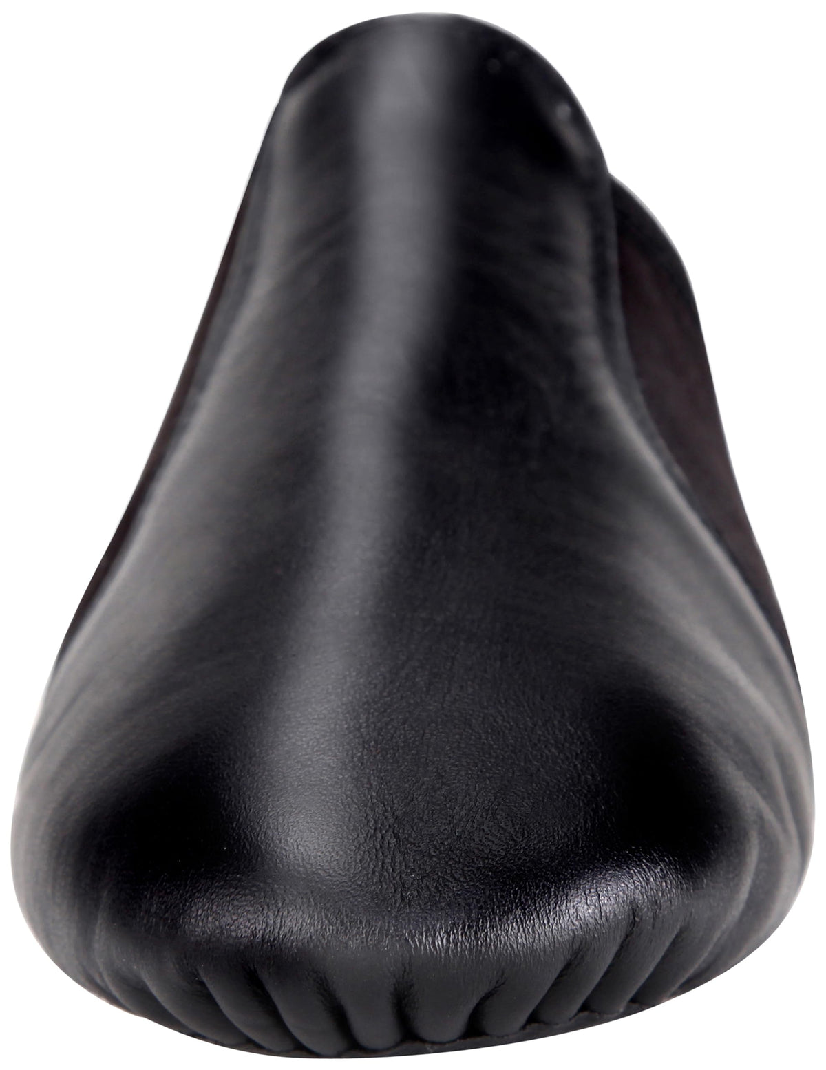 Linodes Leather Jazz Shoe Slip-on for Women Men Dance Shoes Black 8.5M