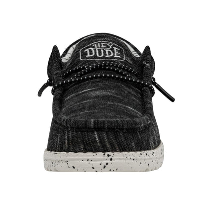 HEYDUDE Wally Stretch (Little Kid/Big Kid) Grey 11 Little Kid M