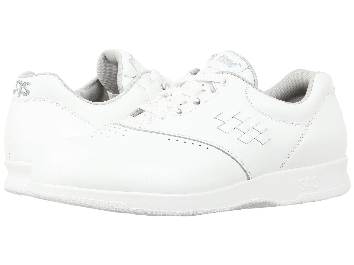 SAS Free Time Comfort Walking Shoe White 4.5 M (M) (B)