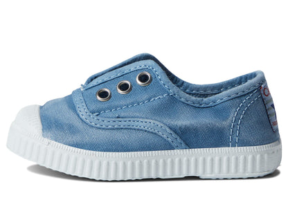 Cienta Kids Shoes 70777 Shoes for Kids and Toddlers – Textile Upper – Breathable Lining – Round Toe Washed Denim 1 33 (US 2.5 Little Kid) M