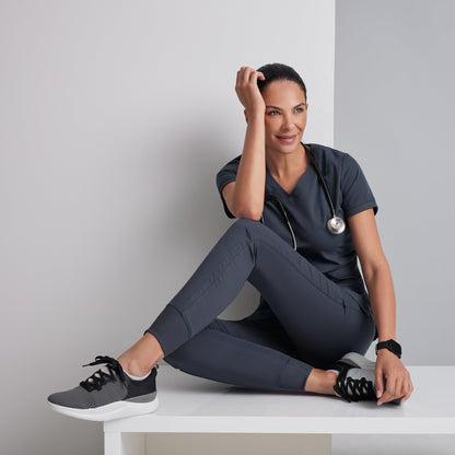 BARCO Grey's Anatomy GRP534 Women's Kira Scrub Pant Moonstruck XST Steel