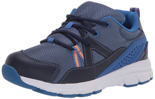 Stride Rite Boy's M2P Journey Adaptable Athletic Sneaker, Navy, 4 X-Wide Toddler
