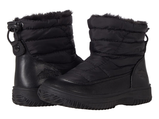 Tundra Boots Girl's Bethel (Little Kid/Big Kid) Black 3 Little Kid M