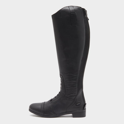 Saxon Syntovia Tall Field Boots, Black, L5.5 Slim Regular