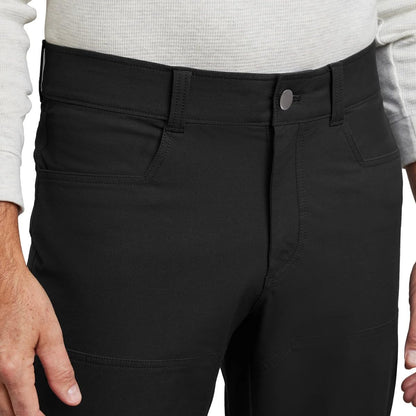 KIRKLAND Signature Mens Stretch Tech Pant (Black, 34W x 30L)