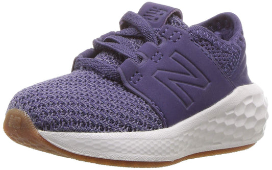 New Balance Kid's Fresh Foam Cruz V2 Running Shoe, Wild Indigo, 3 Wide Infant