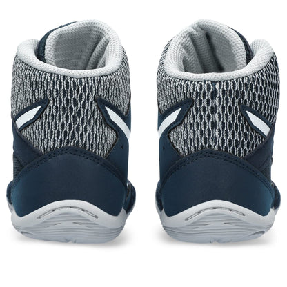 ASICS Kid's Snapdown 3 Grade School Wrestling Shoes, 1.5, French Blue/White