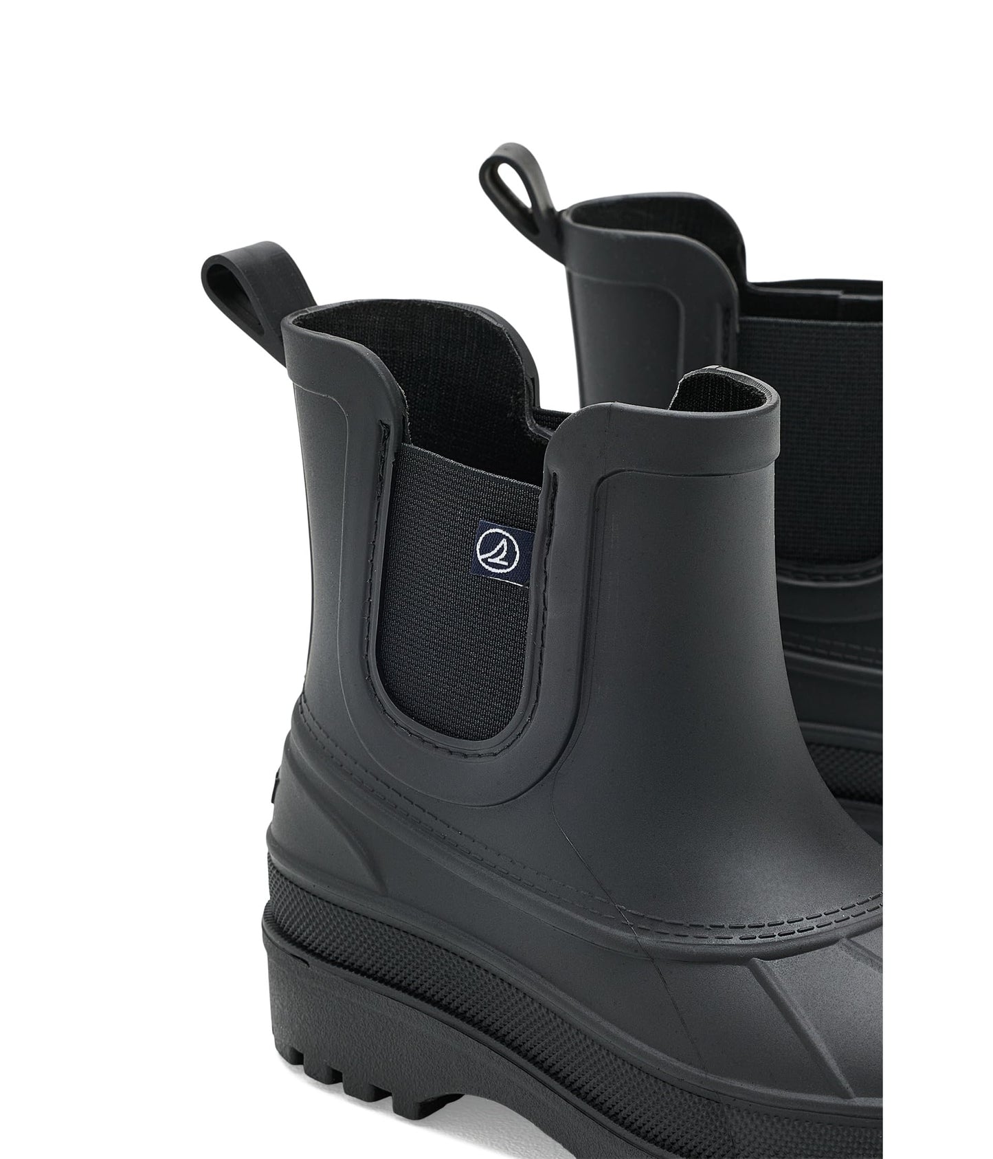 Sperry Girls Port Chelsea Boots (Little Kid/Big Kid) Solid Black 13 Medium Little Kid