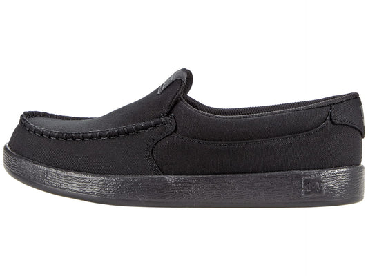 DC Men's Scoundre Slip-On Casual Skate Shoe Black/Black/Black 11 D - Medium