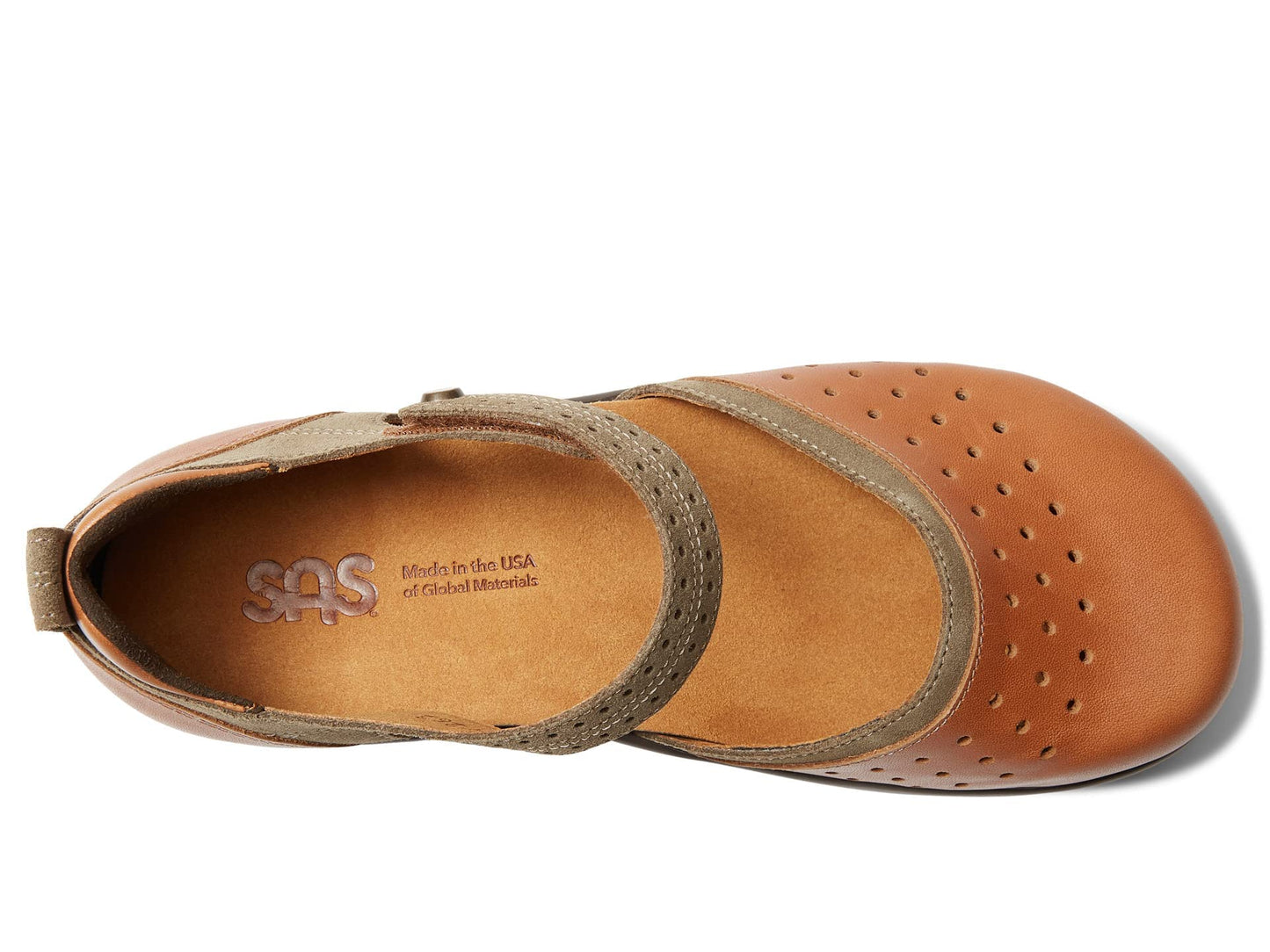 SAS Eden Comfort Mary Jane Desert Sage 8.5 W - Wide (C)